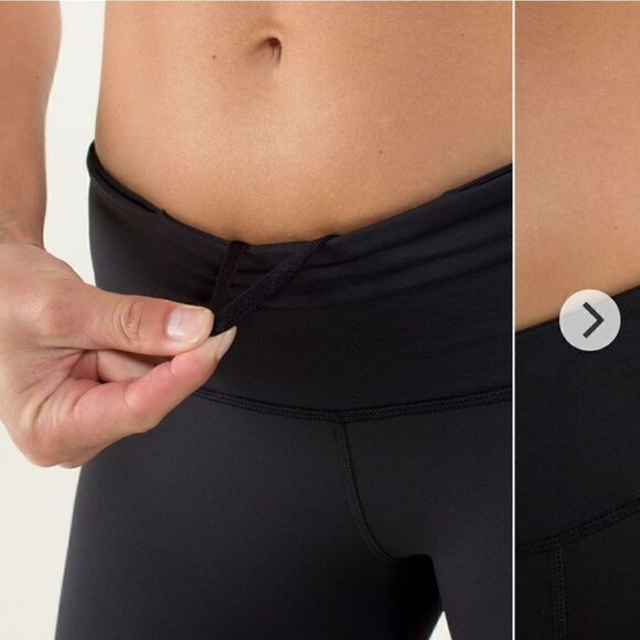 Lululemon Run For Your Life Crop Mesh Legging Size 6 - Picture 4 of 13